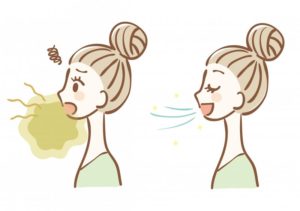 bad breath illustration